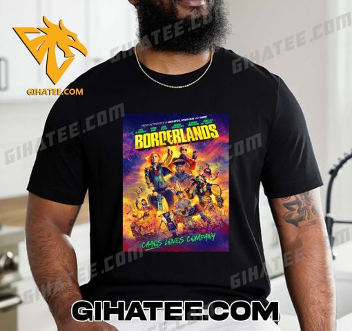 New Design Borderlands Chaos Loves Company Movie T-Shirt