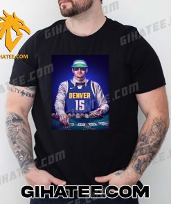 Nikola Jokic Wins 3x MVP The Kid from Serbia has been dealing in the league T-Shirt