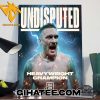 OLEKSANDR USYK HAS BEAT TYSON FURY AND IS UNDISPUTED HEAVYWEIGHT CHAMPION POSTER CANVAS