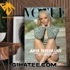 Official Anya Taylor-Joy covers the latest issue of Vogue Australia Poster Canvas