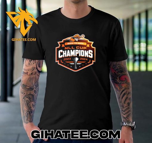 Official Buffalo Bandits Back To Back NLL Cup Champions 2024 T-Shirt