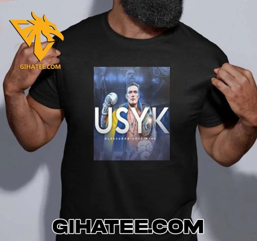 Oleksandr Usyk Reigns Supreme Heavyweight Champion of the World T-Shirt