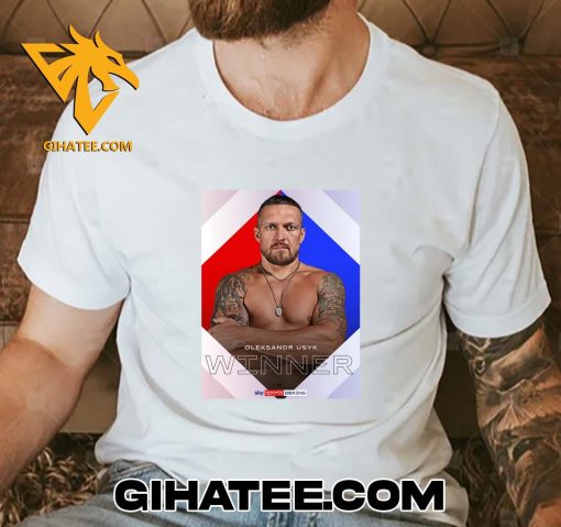 Oleksandr Usyk beats Tyson Fury to become the undisputed heavyweight world champion T-Shirt