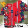 Philadelphia Phillies Tropical Flower Hawaiian Shirt And Shorts Set