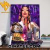 Quality AEW Double Or Nothing 2024 Sasha Banks And New TBS Champion Poster Canvas