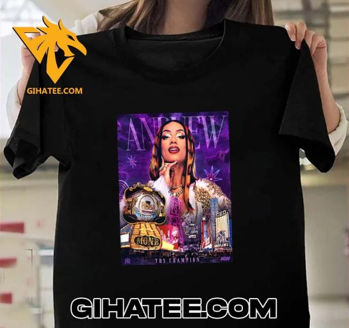 Quality AEW Double Or Nothing 2024 Sasha Banks And New TBS Champion T-Shirt