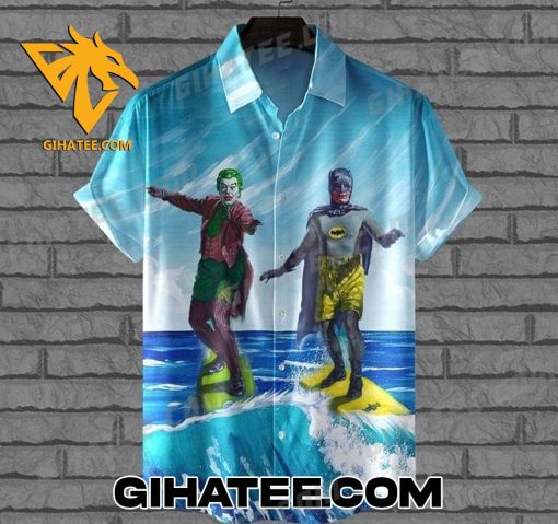 Quality Batman Joker Surfing Short-Sleeve Hawaiian Shirts