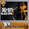 Quality Call Of Duty Black Ops 6 New Key Art Poster Canvas