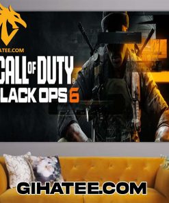 Quality Call Of Duty Black Ops 6 New Key Art Poster Canvas