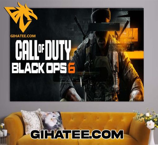 Quality Call Of Duty Black Ops 6 New Key Art Poster Canvas