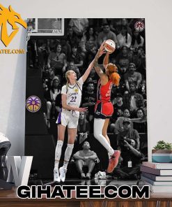 Quality Cameron Brink Rejected Shakira Austin In Sparks Versus Mystics Match WNBA Regular Season 2024 Poster Canvas