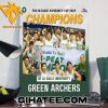 Quality De La Salle University Green Archers Champions PBA Dleague Aspirants Cup 2024 Poster Canvas