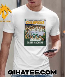 Quality De La Salle University Green Archers Champions PBA Dleague Aspirants Cup 2024 T-Shirt