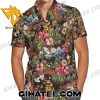 Quality Iron Maiden Tropical Plant Hawaiian Shirt And Shorts Set