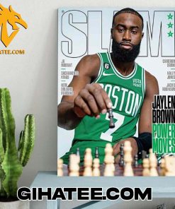 Quality Jaylen Brown Celtics Boston NBA Power Moves Cover SLAM Poster Canvas