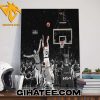 Quality Jayson Tatum Game Winner With The Clutch Three Points In OT For Celtics Eastern Conference Final NBA Playoffs 23-24 Poster Canvas