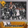 Quality Luka Doncic Clutch Fadeaway Shot Over Jaden McDaniels To Get Game 3 Win For Dallas Mavericks WCF Final NBA 23-24 Poster Canvas