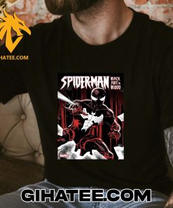 Quality Marvel Comics Announces Spider-Man Black Suit And Blood A New Addition To Their Line Of Black White And Blood Anthologies T-Shirt