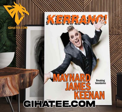 Quality Maynard James Keenan Kerrang Cover Story Poster Canvas