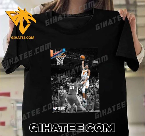 Quality OG Anunoby Game 6 Score Help New York Knicks Advance To The Eastern Conference Semifinals T-Shirt