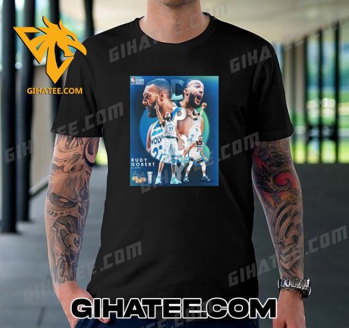 Quality Rudy Gobert Have 4x DPOY For His Career With 23-24 NBA KIA Defensive Player Of The Year T-Shirt