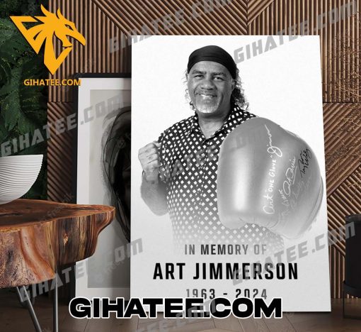 RIP Art Jimmerson 1963-2024 Thank You For The Memories Poster Canvas Gift For True Fans