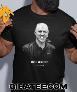 RIP Bill Walton 1952-2024 Thank You For The Memories T-Shirt