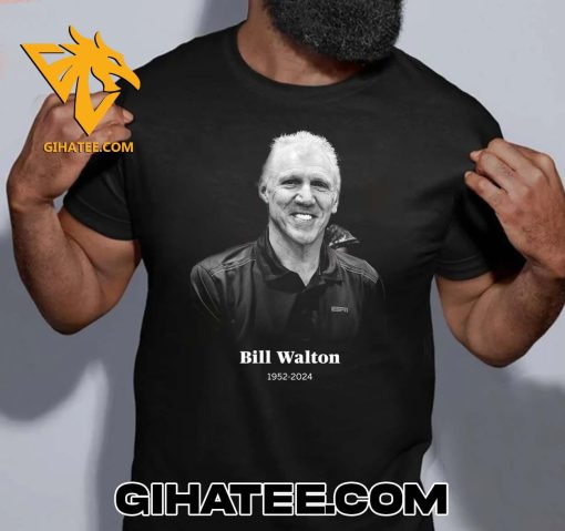 RIP Bill Walton 1952-2024 Thank You For The Memories T-Shirt