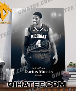 RIP Darius Morris 1991-2024 Poster Canvas Gift For True Fans