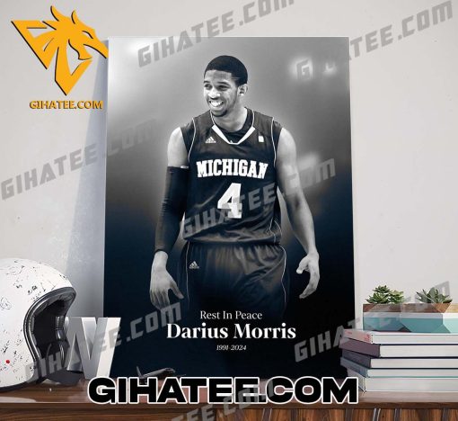 RIP Darius Morris 1991-2024 Poster Canvas Gift For True Fans