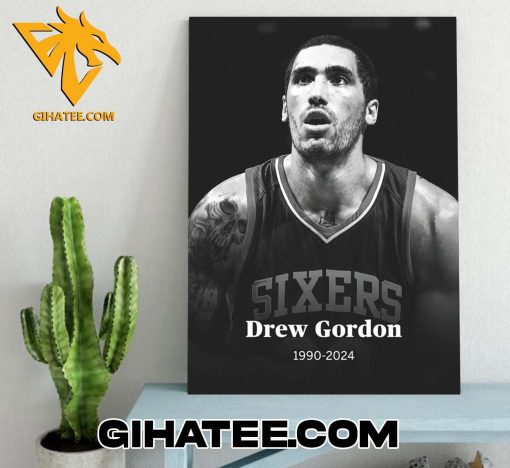 RIP Drew Gordon 1990 – 2024 Thank You For The Memories Poster Canvas