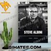 RIP Steve Albini 1962-2024 Thank You For The Memories Poster Canvas