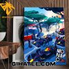 Red Bull Racing Monaco GP 2024 Poster Canvas