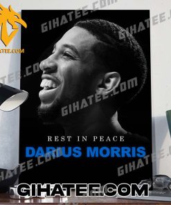 Rest In Peace Darius Morris 1991-2024 Thank You For The Memories Poster Canvas