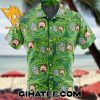 Rick And Morty Trippy Cosmic Rick Anime Hawaiian Shirts And Shorts Matching