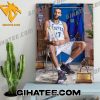 Rudy Gobert 4x Defensive Player of the Year Poster Canvas