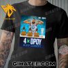 Rudy Gobert Wins His Fourth Dpoy Award Art Style T-Shirt