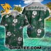 Slytherin Logo Palm Leaves Harry Potter Hawaiian Shirt And Beach Shorts
