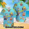 SpongeBob SquarePants Characters Summer Beach Hawaiian Shirts And Shorts Matching