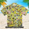 Spongebob Emotion Hawaiian Shirt And Shorts Combo Gift For SpongeBob SquarePants Fans