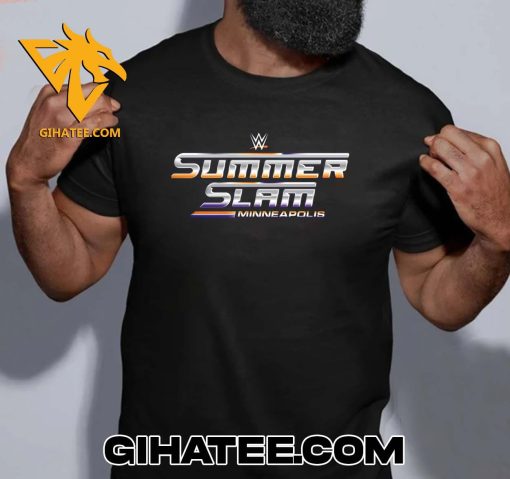 Summer Slam Minneapolis WWE Logo T-Shirt