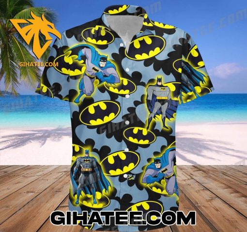 Superhero Batman Hawaiian Shirts And Shorts Matching