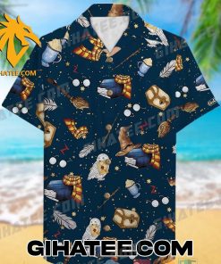 Symbols Featured In Harry Potter Hawaiian Shirt And Shorts