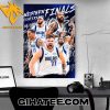 THE DALLAS MAVERICKS ARE WESTERN CONFERENCE CHAMPIONS POSTER CANVAS