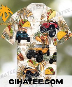 Tacos Mix Jeep Hawaiian Shirt And Shorts Combo