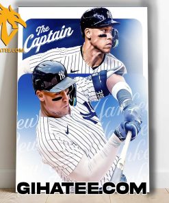 The Captain Aaron Judge New York Yankees Poster Canvas