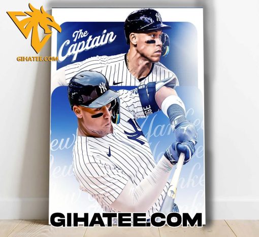 The Captain Aaron Judge New York Yankees Poster Canvas