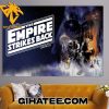 The Empire Strikes Back Star Wars Poster Canvas