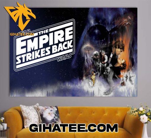 The Empire Strikes Back Star Wars Poster Canvas