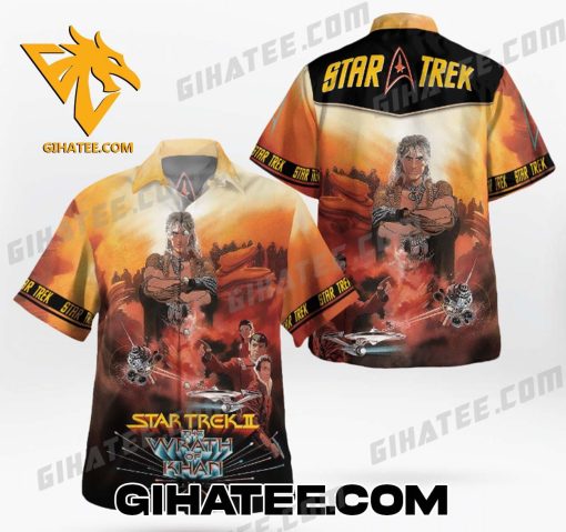 The Wrath Of Khan Star Trek II Hawaiian Shirt And Shorts Set